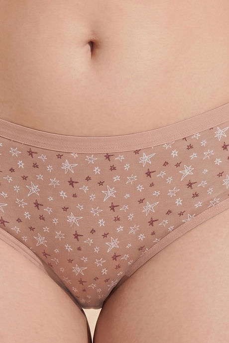 Zivame Medium Rise Full Coverage Hipster Panty (Pack of 3) - Multicolor — image 13